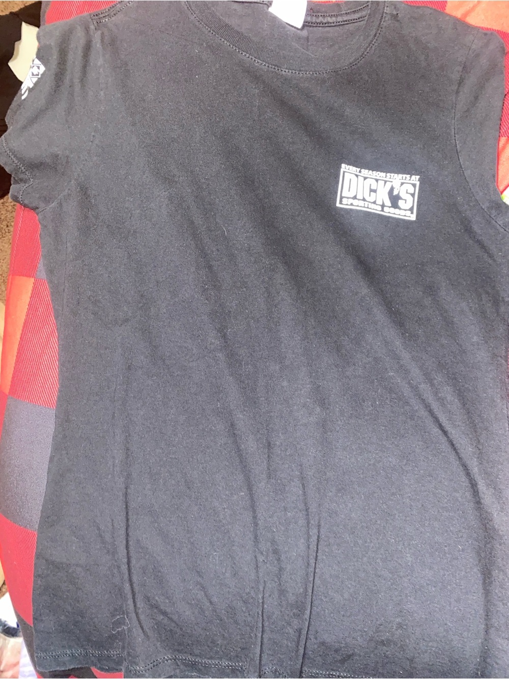 Dickies Black Kids' Short Sleeve Logo Tee